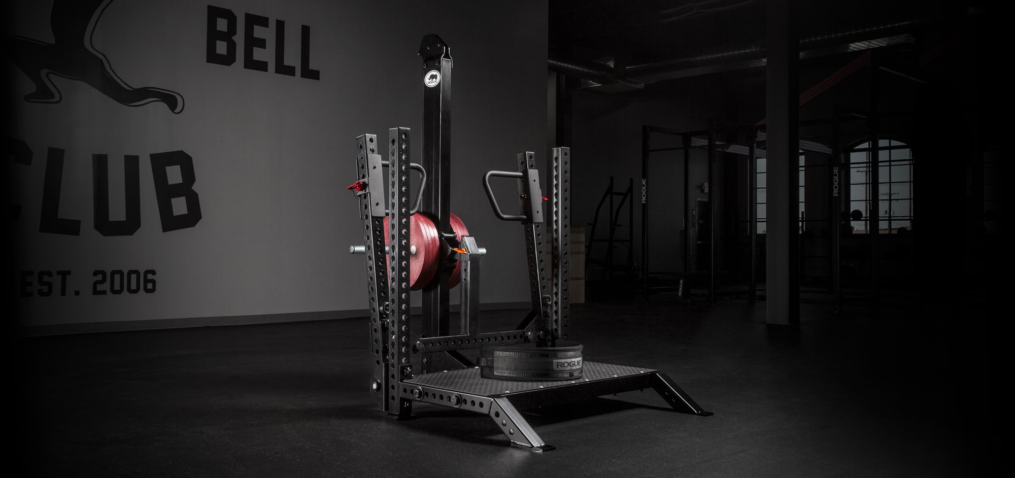 ROGUE FITNESS モンスターライノ　ベルトスクワット　独立型 ROGUE モンスター ライノ ベルトスクワット - 独立型 — MBC